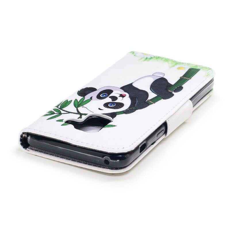 Fodral För Samsung Galaxy A8 2018 Panda På Bambu