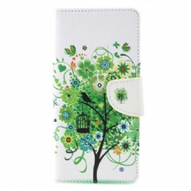 Fodral För Samsung Galaxy A9 Blommande Träd