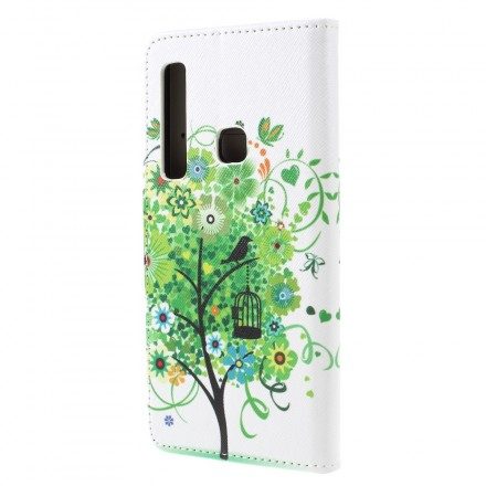 Fodral För Samsung Galaxy A9 Blommande Träd