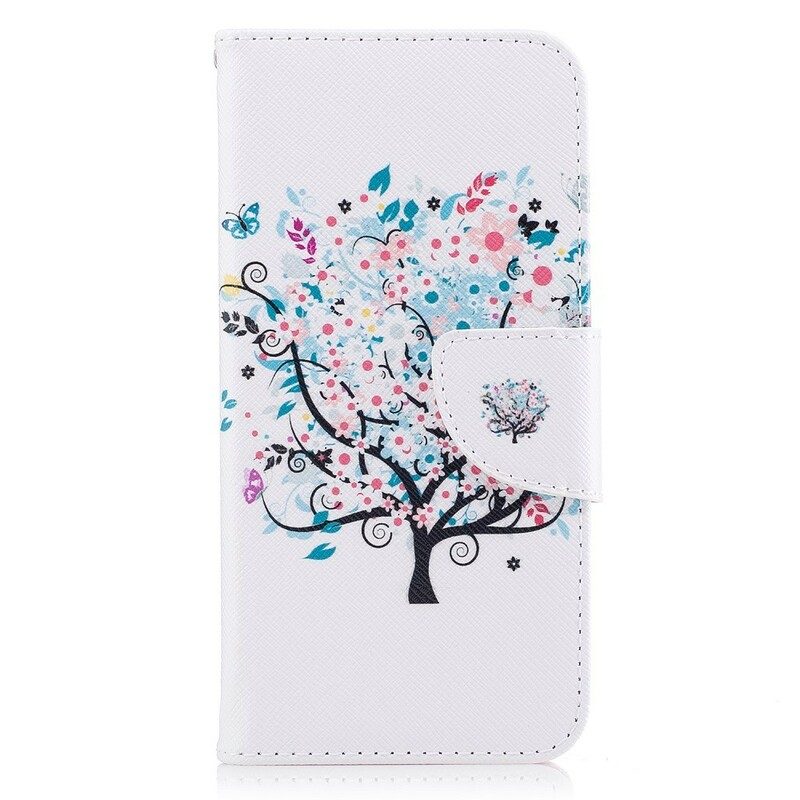 Fodral För Samsung Galaxy J3 2017 Blommigt Träd