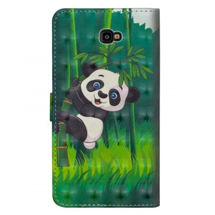 Fodral För Samsung Galaxy J4 Plus Panda Och Bambu