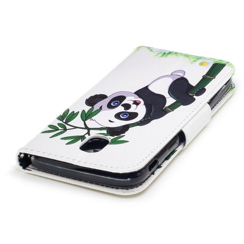 Fodral För Samsung Galaxy J5 2017 Panda På Bambu