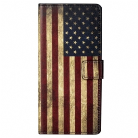 Fodral För Samsung Galaxy M23 5G Amerikansk Flagga