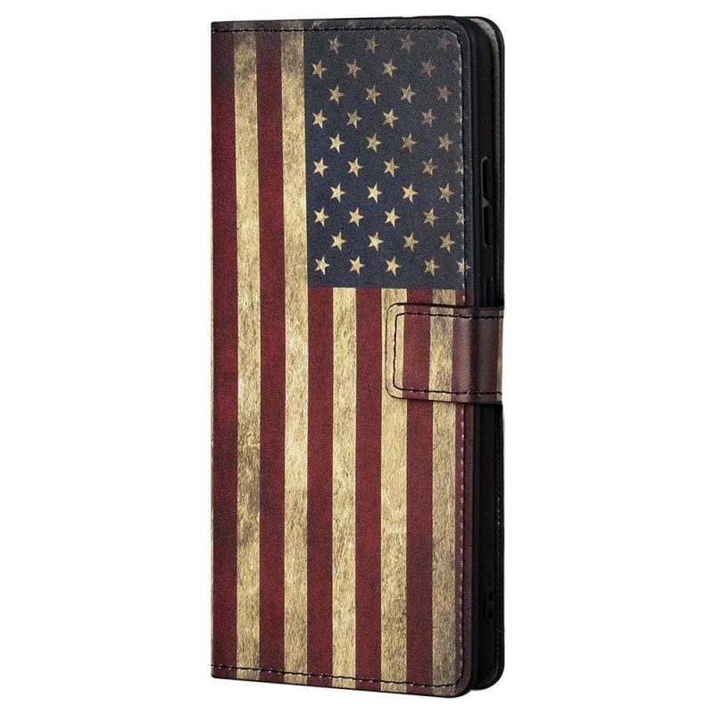 Fodral För Samsung Galaxy M23 5G Amerikansk Flagga