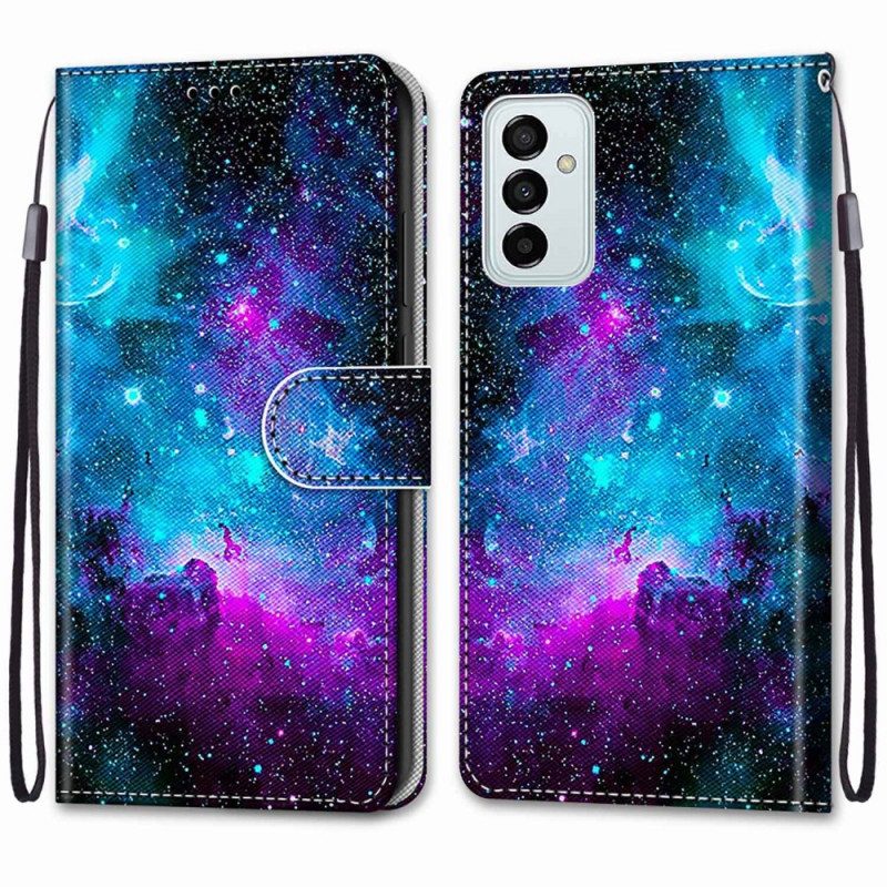 Fodral För Samsung Galaxy M23 5G Kosmisk Himmel