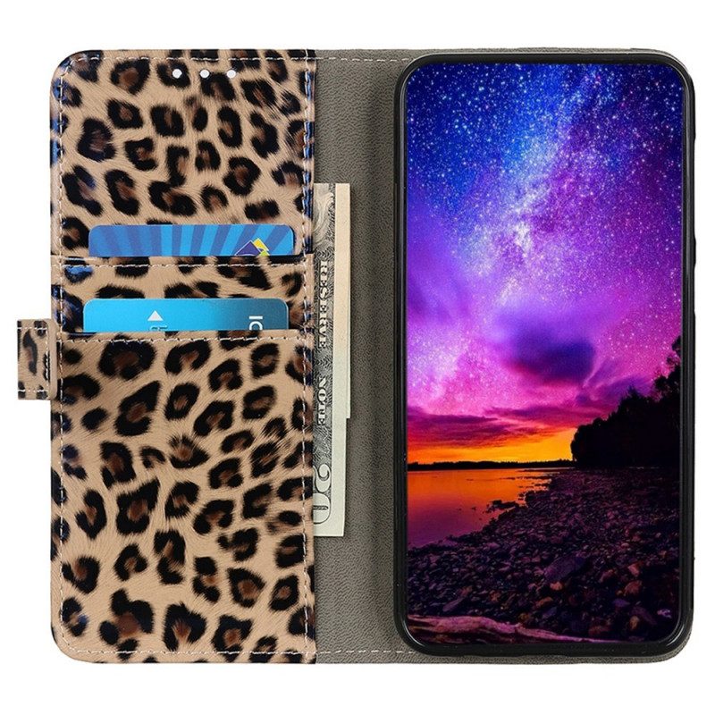 Fodral För Samsung Galaxy M23 5G Leopardhudeffekt
