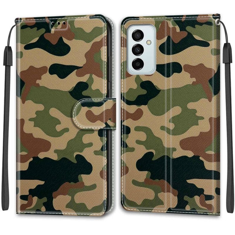 Fodral För Samsung Galaxy M23 5G Militärt Kamouflage