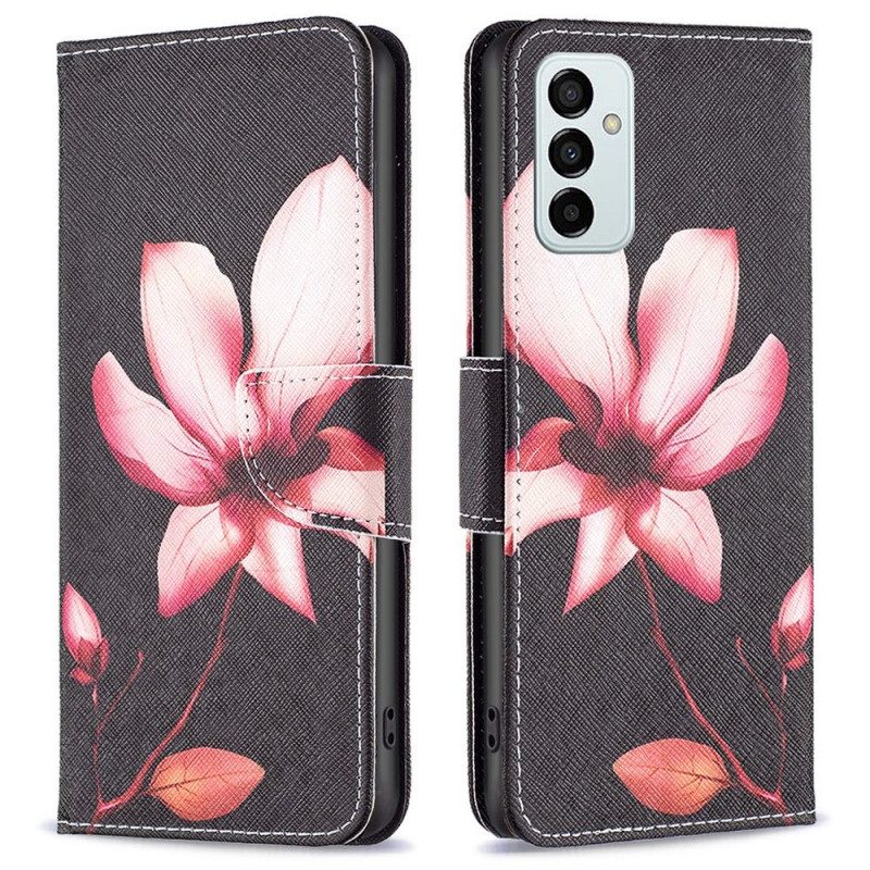 Fodral För Samsung Galaxy M23 5G Rosa Blomma