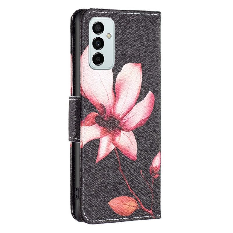 Fodral För Samsung Galaxy M23 5G Rosa Blomma