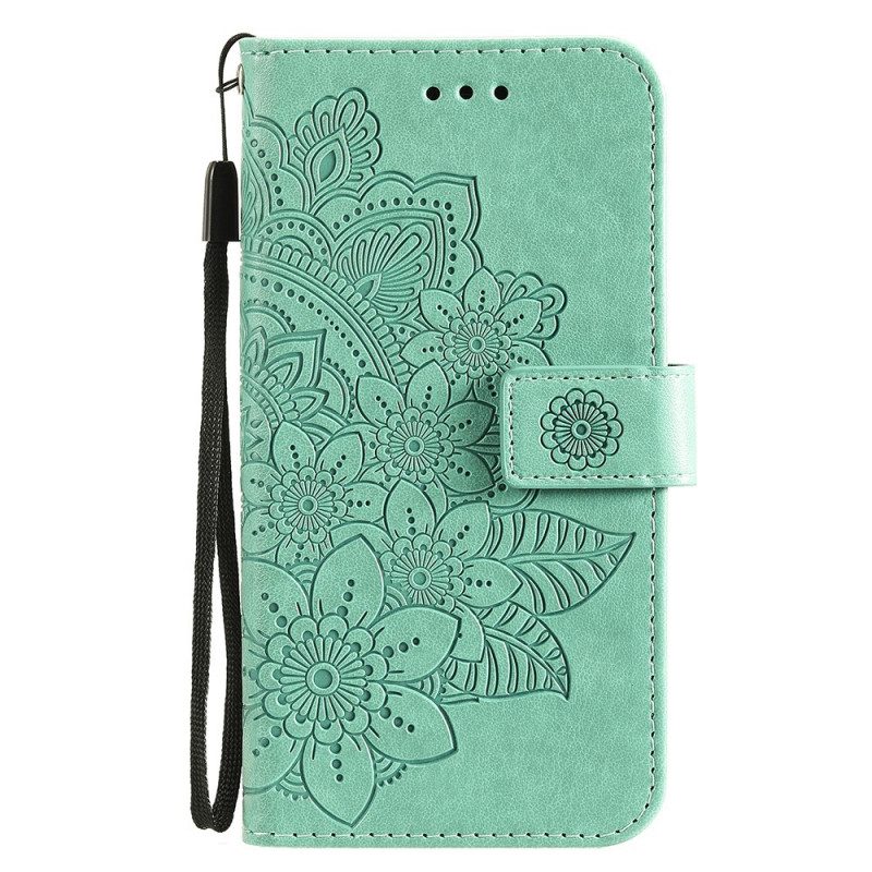 Fodral För Samsung Galaxy M32 Blomstermandala