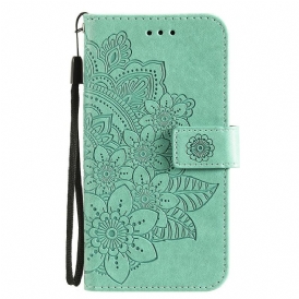 Fodral För Samsung Galaxy M32 Blomstermandala