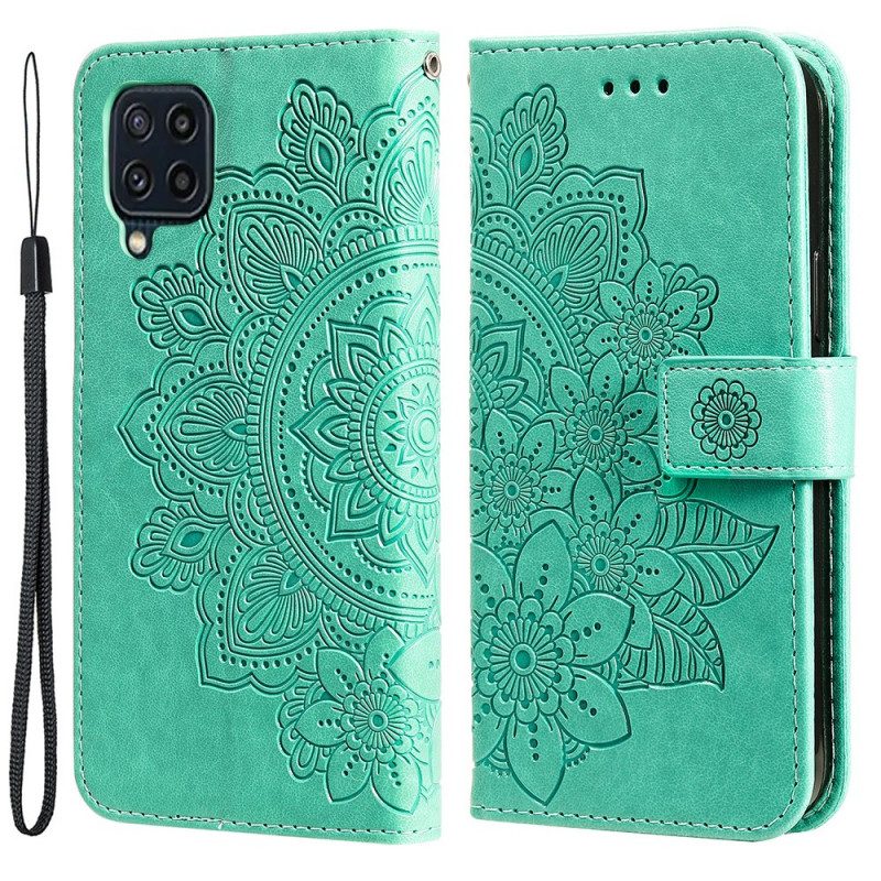 Fodral För Samsung Galaxy M32 Blomstermandala