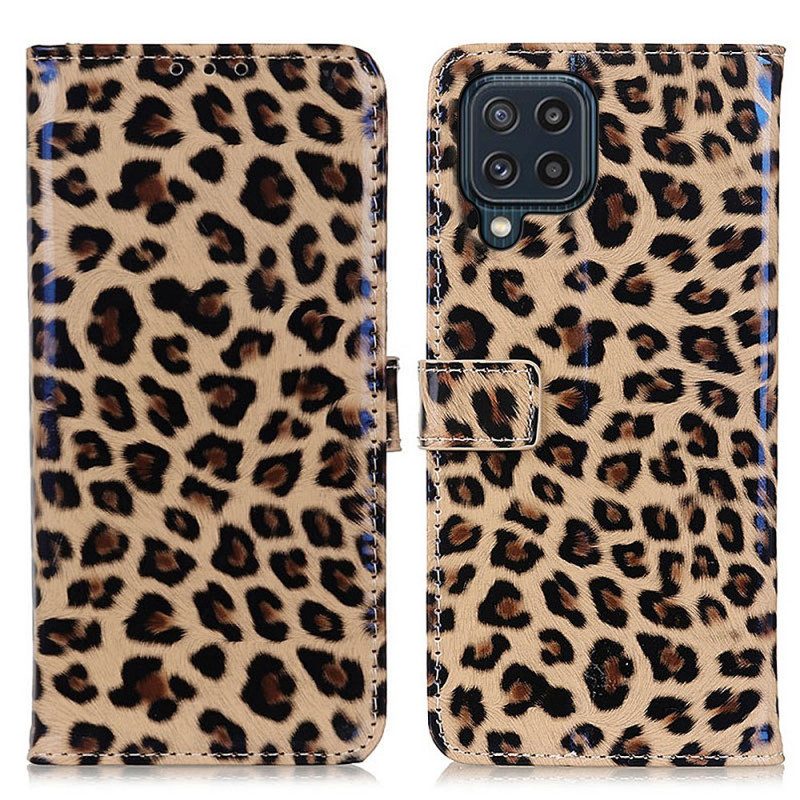 Fodral För Samsung Galaxy M32 Leopard