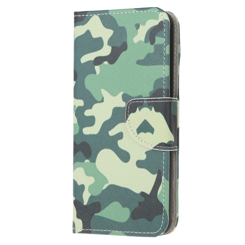 Fodral För Samsung Galaxy M32 Militärt Kamouflage