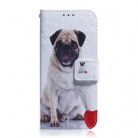 Fodral För Samsung Galaxy M32 Mopshund