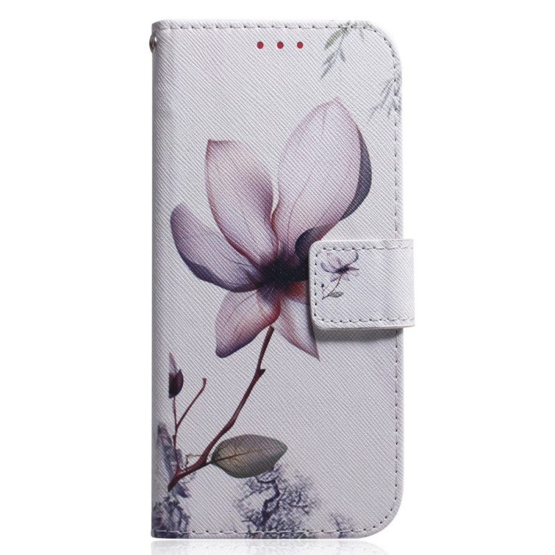 Fodral För Samsung Galaxy M33 5G Rosa Blomma