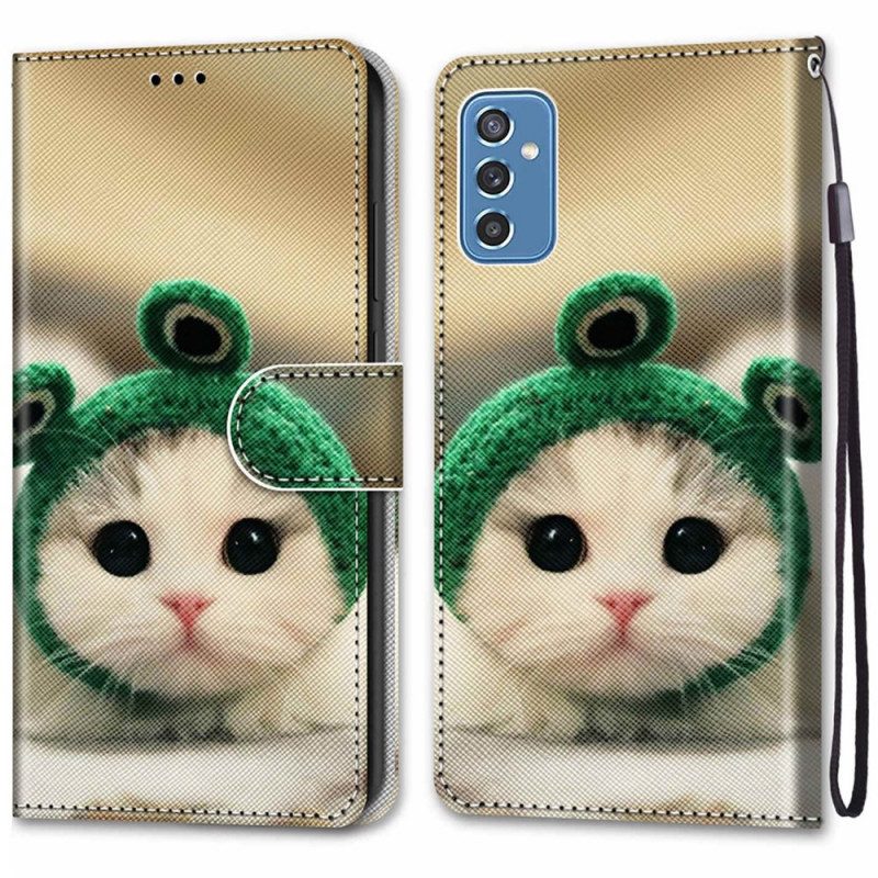 Fodral För Samsung Galaxy M52 5G Beanie Kattunge