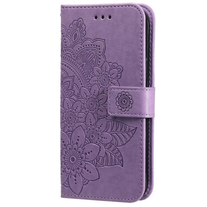 Fodral För Samsung Galaxy M52 5G Blomstermandala