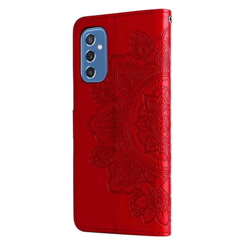 Fodral För Samsung Galaxy M52 5G Blomstermandala