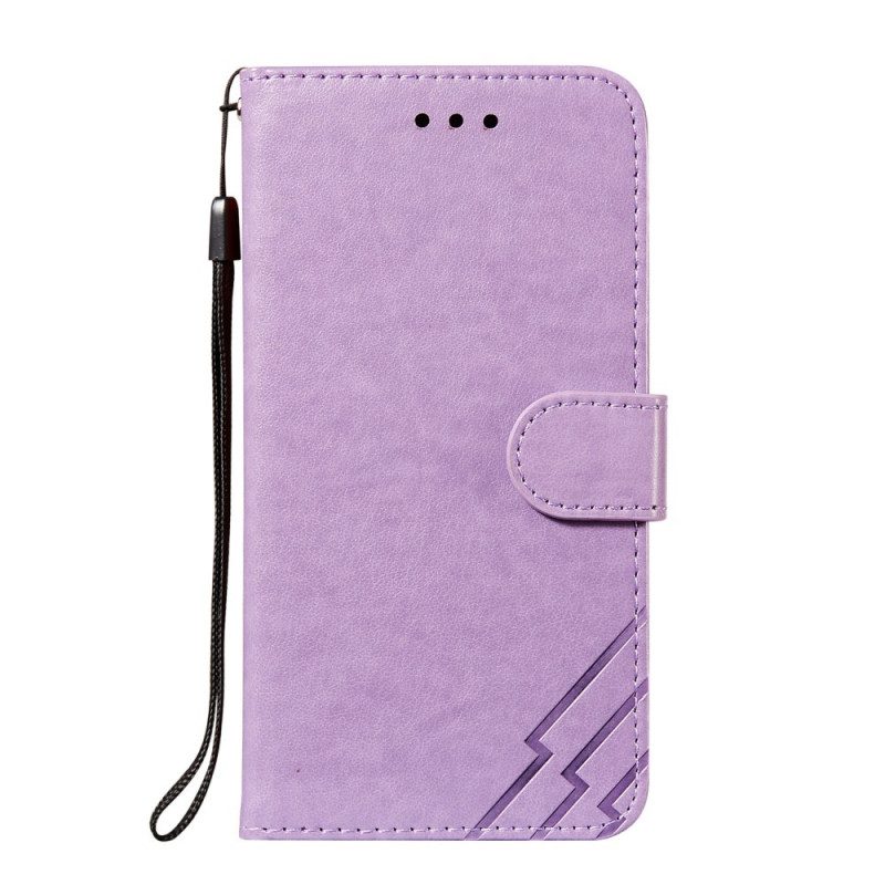 Fodral För Samsung Galaxy M52 5G Faux Leather 555