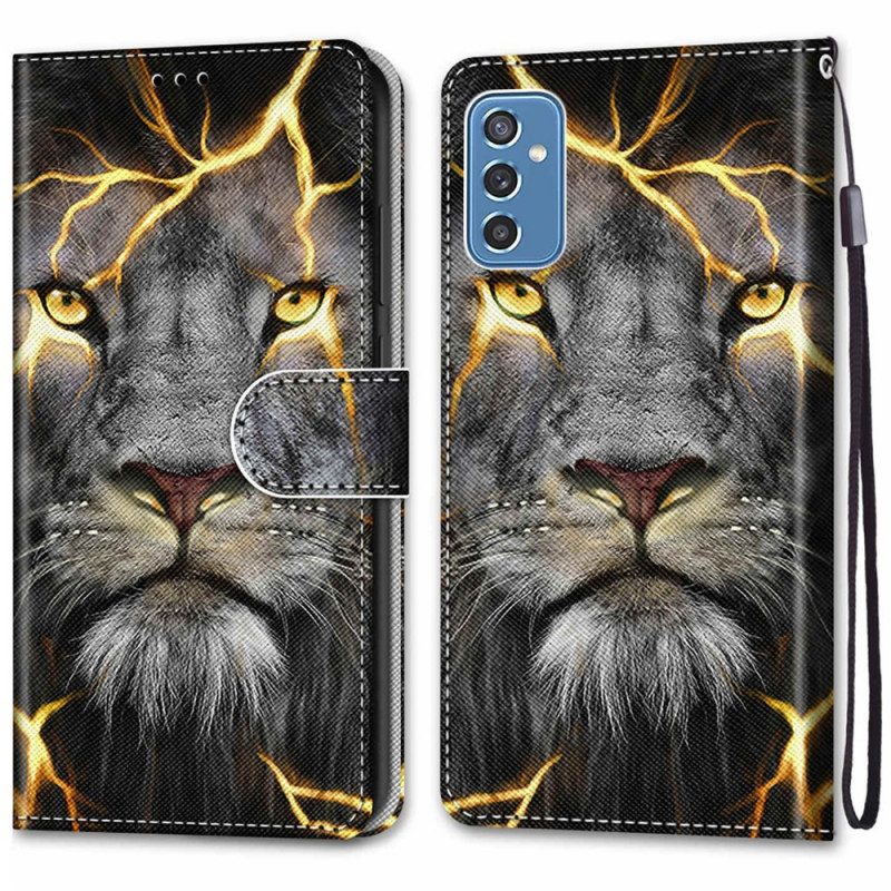 Fodral För Samsung Galaxy M52 5G Glow In The Dark Lion