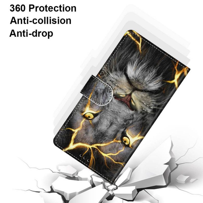 Fodral För Samsung Galaxy M52 5G Glow In The Dark Lion
