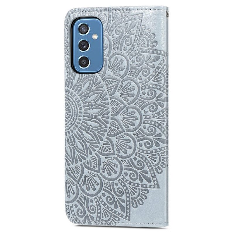 Fodral För Samsung Galaxy M52 5G Texturerat Konstläder