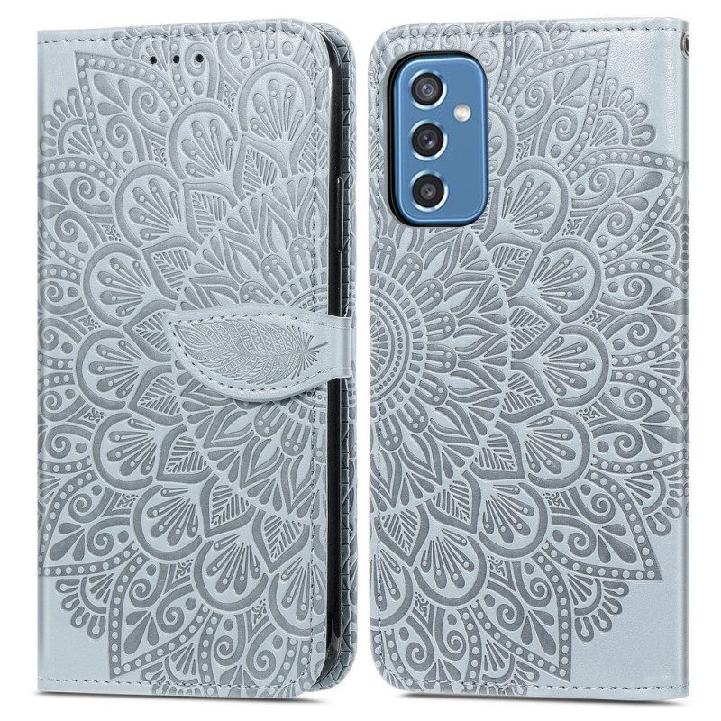 Fodral För Samsung Galaxy M52 5G Texturerat Konstläder