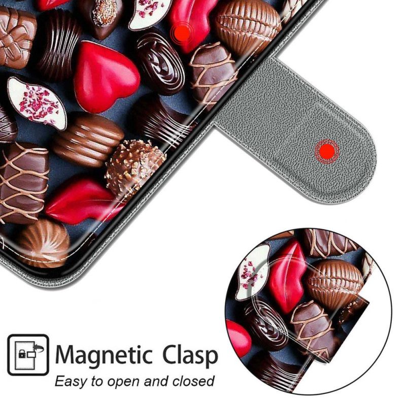 Fodral För Samsung Galaxy M53 5G Choklad