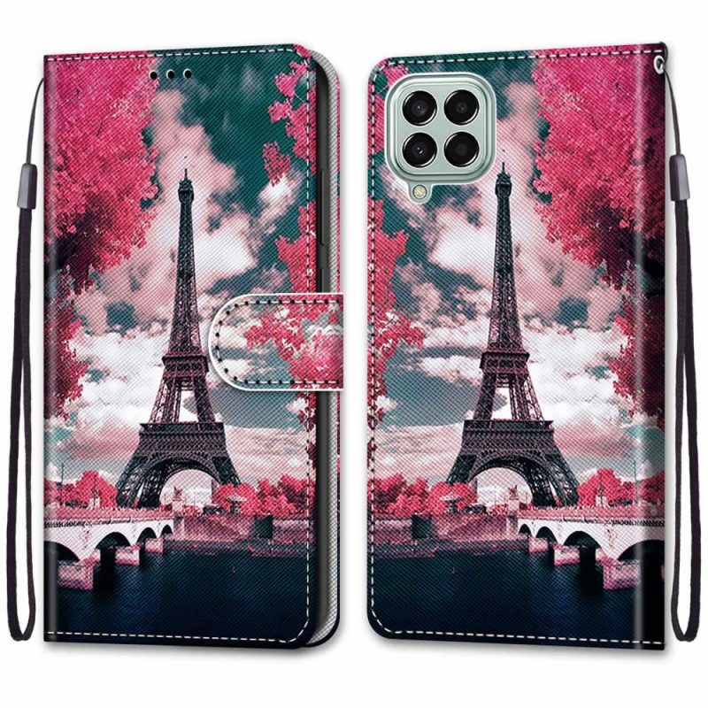 Fodral För Samsung Galaxy M53 5G Eiffeltornet