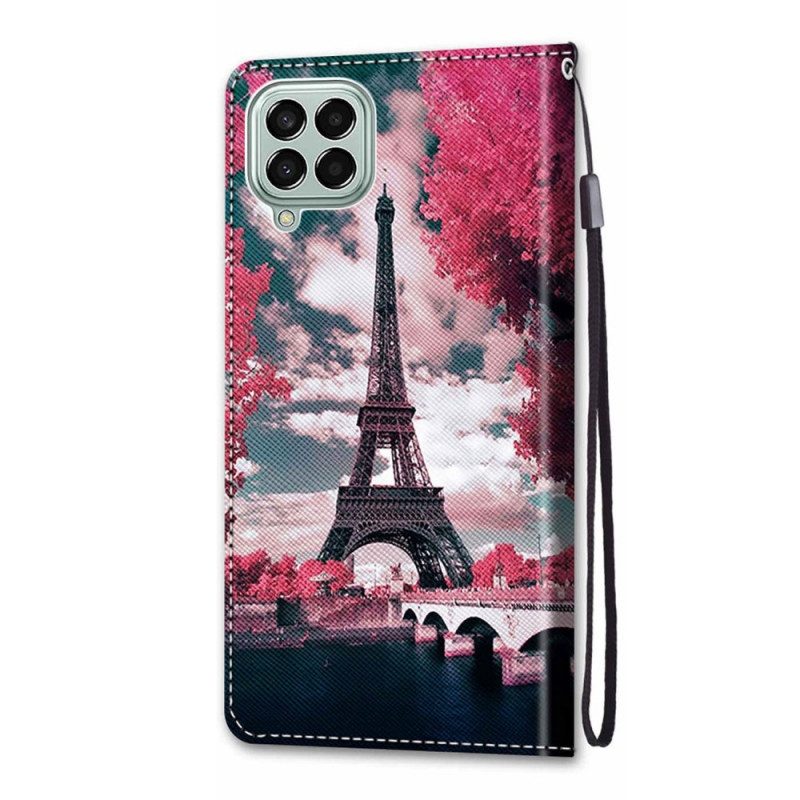 Fodral För Samsung Galaxy M53 5G Eiffeltornet