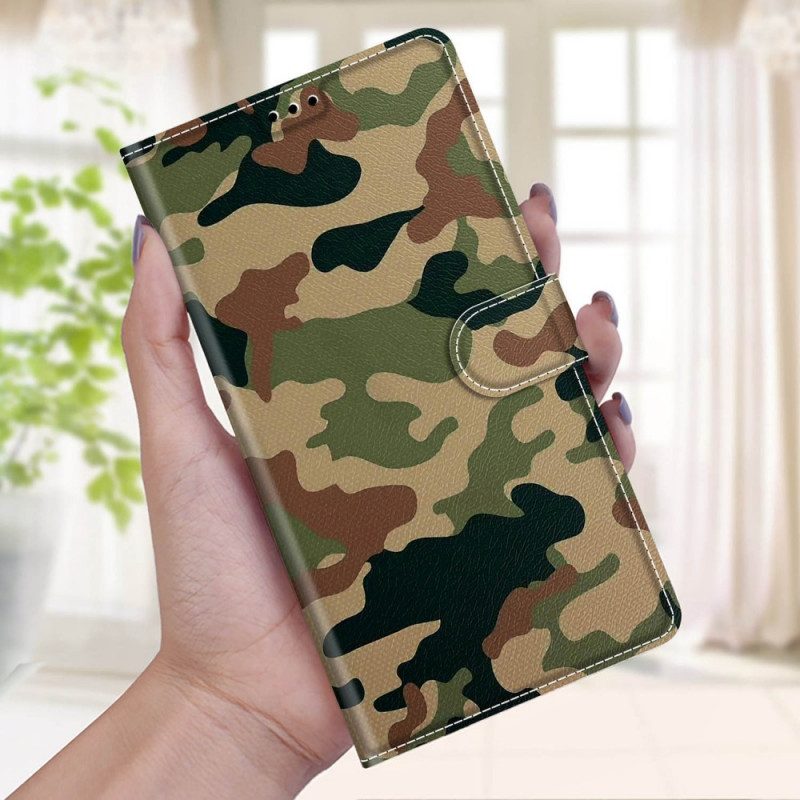 Fodral För Samsung Galaxy M53 5G Med Kedjar Thong Camo