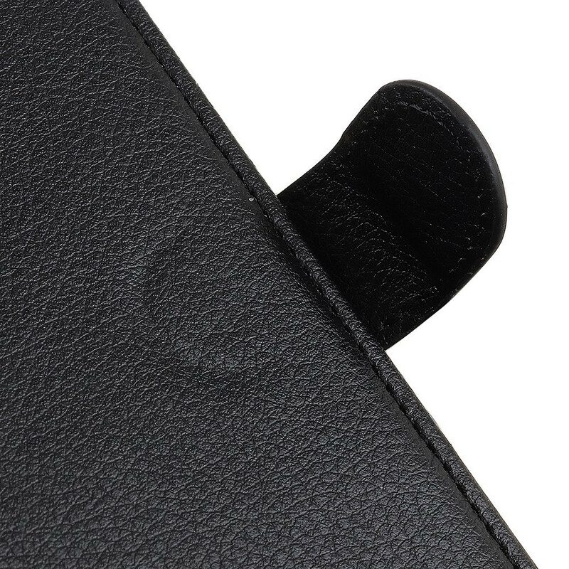Fodral För Samsung Galaxy Note 10 Lite Faux Leather Lychee
