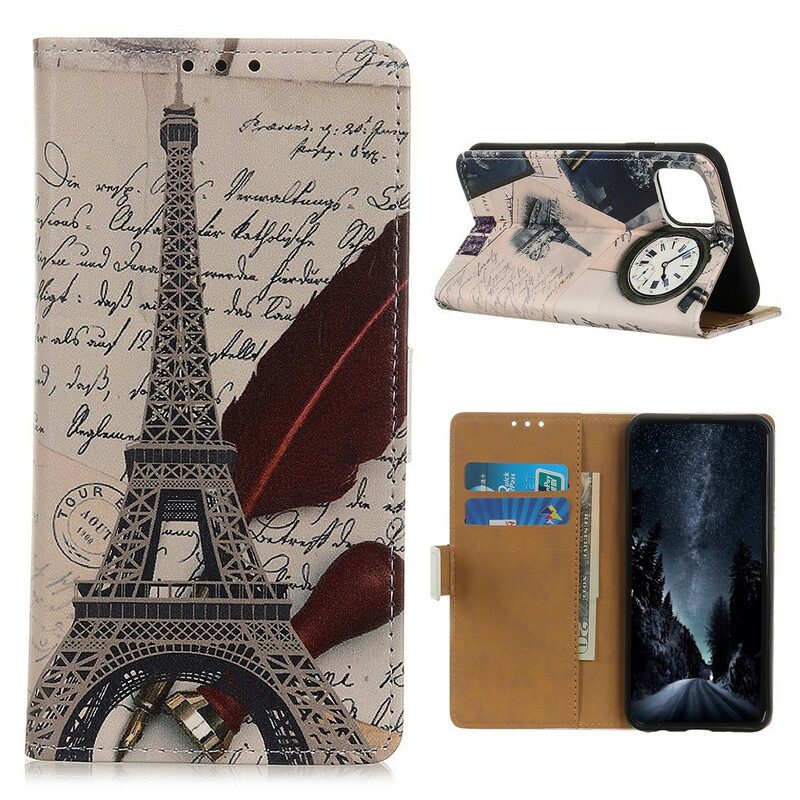 Fodral För Samsung Galaxy Note 10 Lite Poetens Eiffeltorn