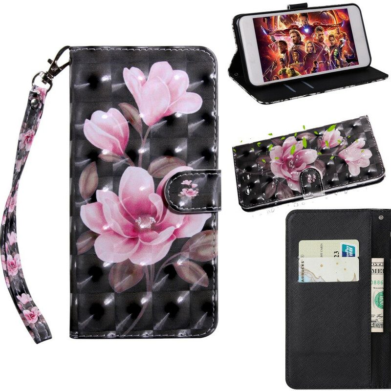 Fodral För Samsung Galaxy Note 10 Plus Blomblommor