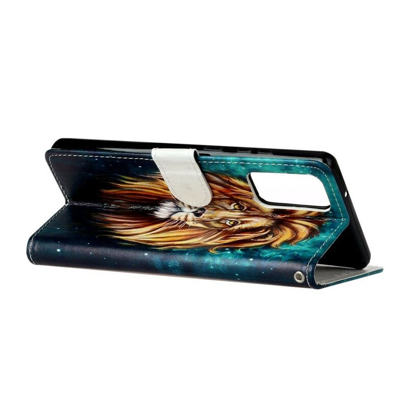 Fodral För Samsung Galaxy Note 20 Kung Lejon