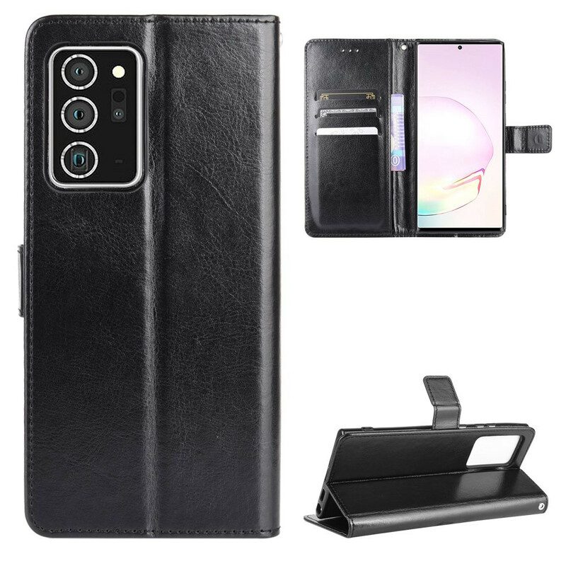 Fodral För Samsung Galaxy Note 20 Plinkande Konstläder