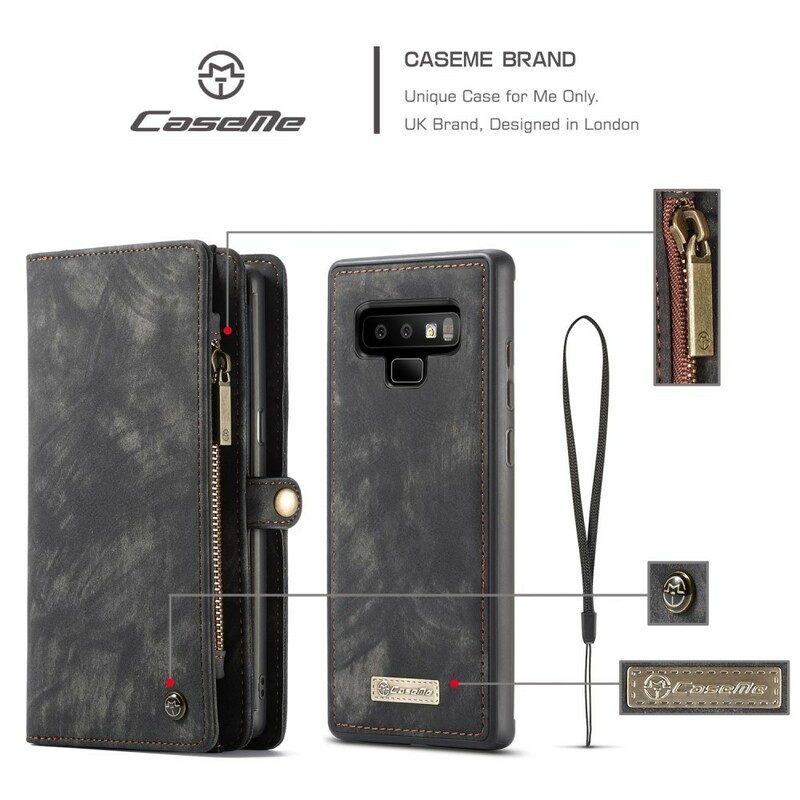 Fodral För Samsung Galaxy Note 9 Caseme Vintage Läder