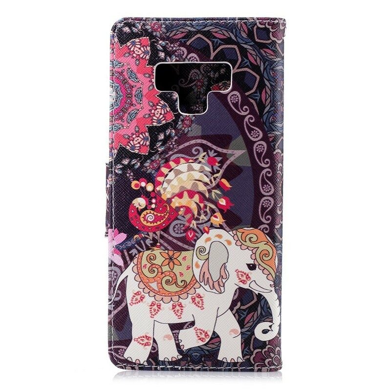 Fodral För Samsung Galaxy Note 9 Etnisk Elefantmandala