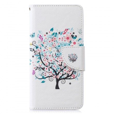 Fodral För Samsung Galaxy S10 Blommigt Träd
