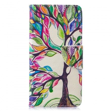 Fodral För Samsung Galaxy S10 Färgat Träd