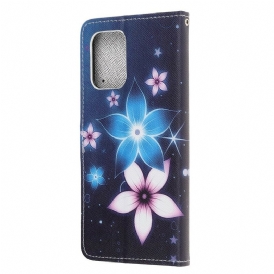 Fodral För Samsung Galaxy S10 Lite Med Kedjar Lunar Strap Blommor