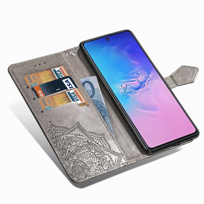 Fodral För Samsung Galaxy S10 Lite Medelålders Mandala