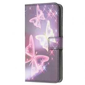 Fodral För Samsung Galaxy S10 Lite Neonfjärilar