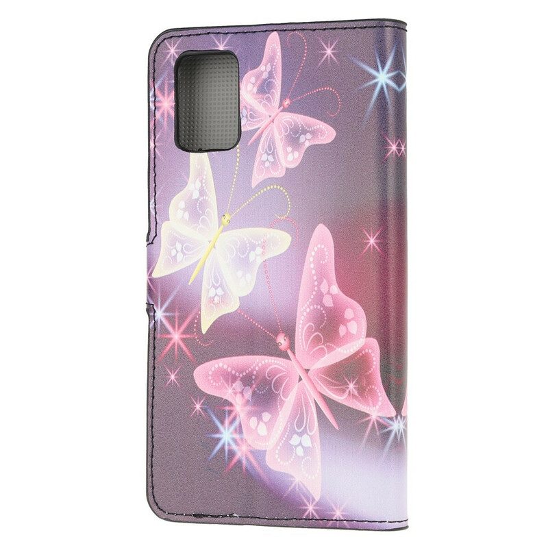 Fodral För Samsung Galaxy S10 Lite Neonfjärilar
