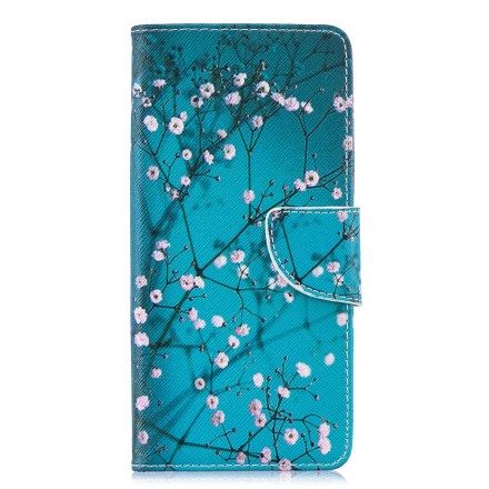 Fodral För Samsung Galaxy S10 Plus Blommande Träd