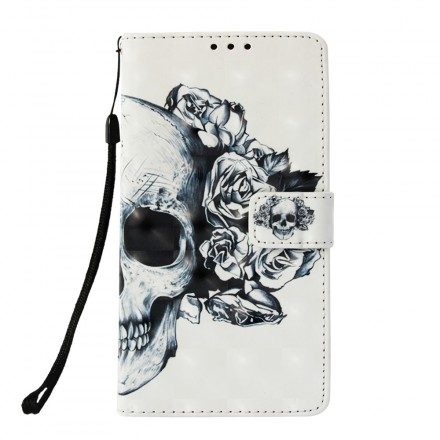 Fodral För Samsung Galaxy S10 Plus Blomskalle