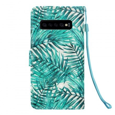 Fodral För Samsung Galaxy S10 Plus Löv