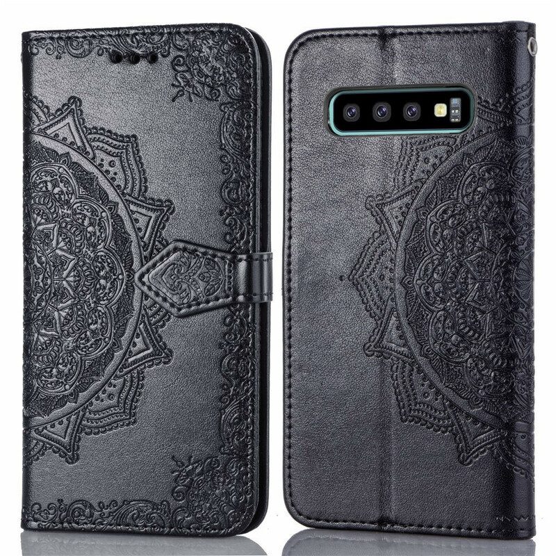 Fodral För Samsung Galaxy S10 Plus Medelålders Mandala