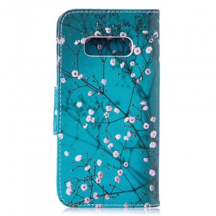 Fodral För Samsung Galaxy S10e Blommande Träd